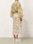 Acacia Scallop Midi Skirt
