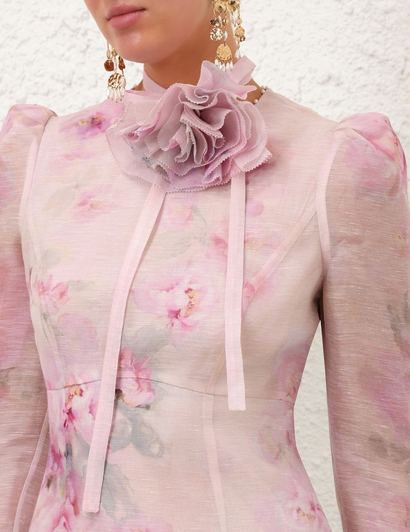 Crush Flower Midi Dress (1)