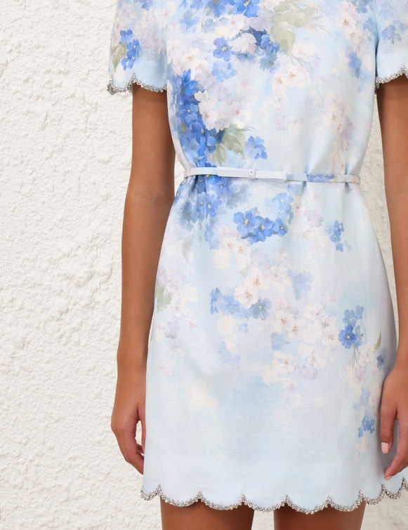 Crush Scalloped Shift Dress (1)