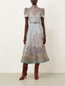 Eden Belted Midi Dress (4)