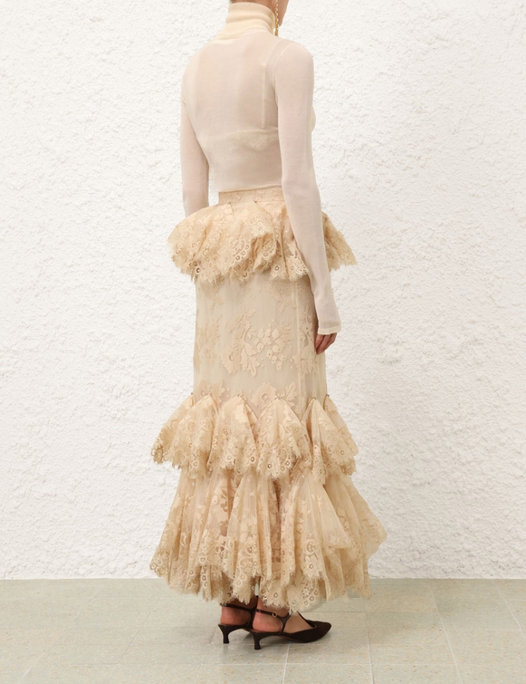 Eden Lace Handkerchief Skirt