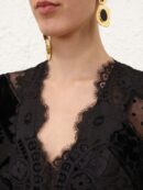 Eden V Neck Spliced Gown (1)