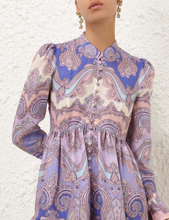 Maxine Long Sleeve Mini Dress (1)