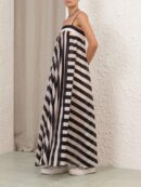 Maxine Stripe Maxi Dress (4)