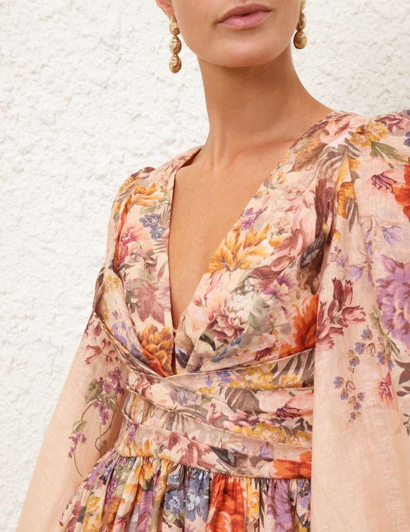 Pavilion Draped Mini Dress (1)