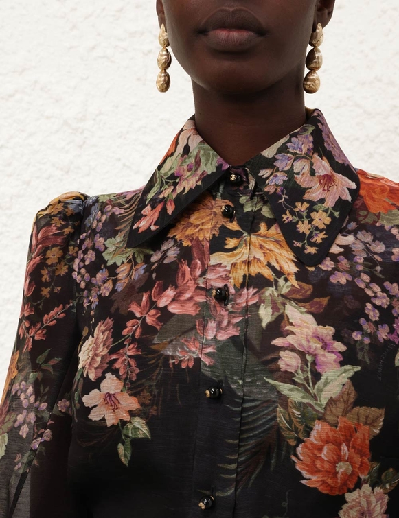 Pavilion Tie Neck Blouse (1)
