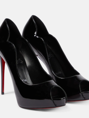 Hot Chick Alta 130 patent leather pumps